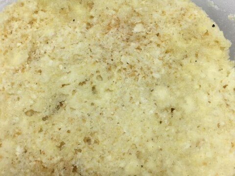 納新生姜とハチミツの豆腐蒸しパン